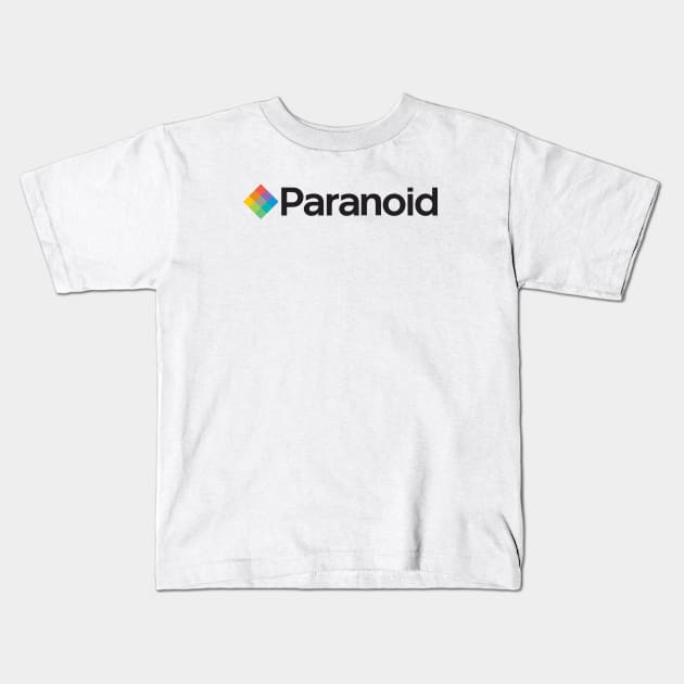 Paranoid Kids T-Shirt by undergroundnotes